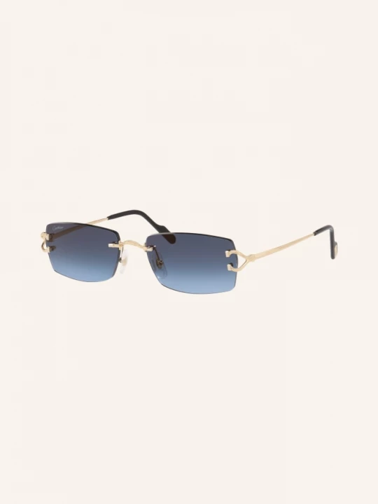 Obrázek produktu Cartier Sluneční Brýle 6L001805 zlato / modrá