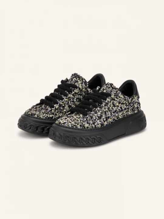 Obrázek produktu Casadei Sneakersy Na Platformě Salento černá / světle fialová / tmavě žlutá