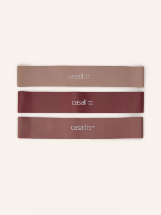 Obrázek produktu Casall 3dílná Sada Fitness Pásů starorůžová