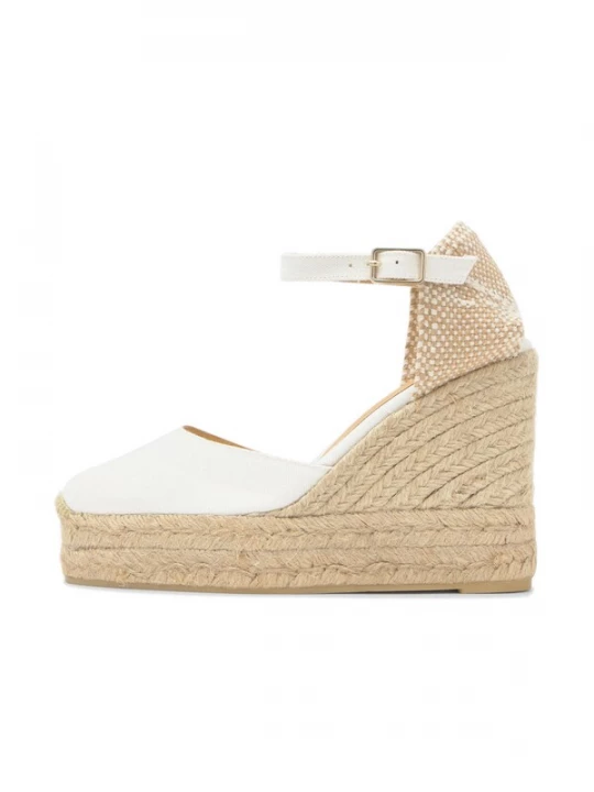 Obrázek produktu Castañer Espadrilky 'Carol' světle béžová / bílá
