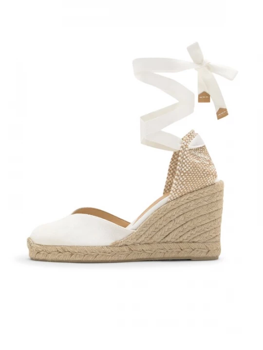 Obrázek produktu Castañer Espadrilky 'Chiara' světle béžová / bílá