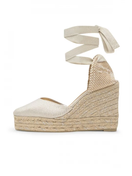 Obrázek produktu Castañer Espadrilky 'Joyce' světle béžová / bílá