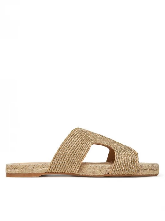 Obrázek produktu Castañer Espadrilky Puri/256 025709 Zlatá