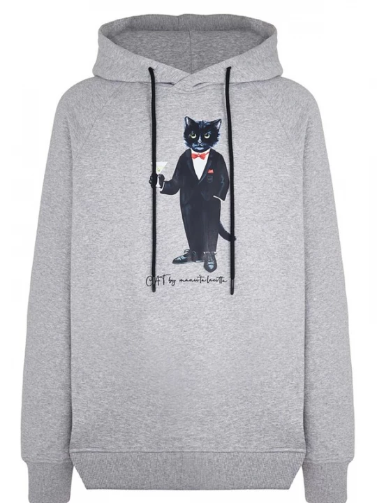 Obrázek produktu Cat e Lolette Mikina 'Dandy Cat' šedá