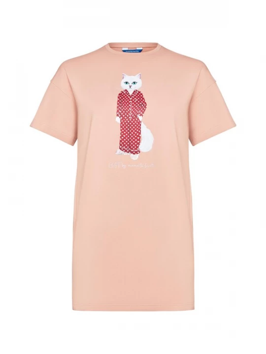 Obrázek produktu Cat e Lolette Noční košilka 'Pajamas Cat' pink