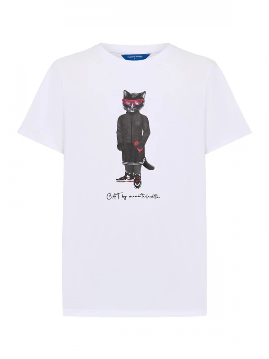 Obrázek produktu Cat e Lolette Tričko 'Sport Cat' bílá
