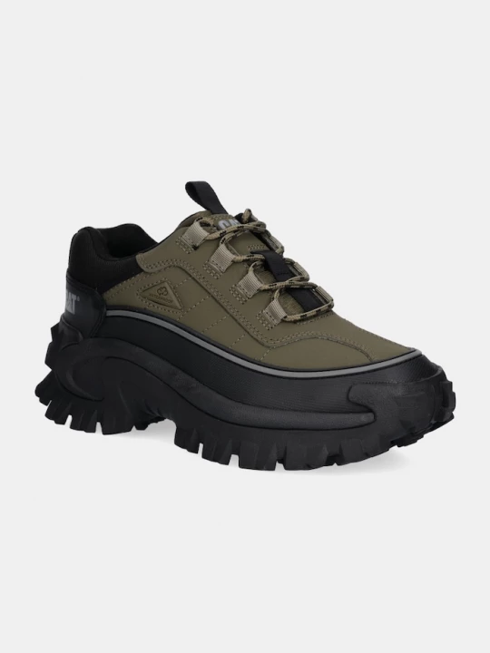 Obrázek produktu CAT Footwear Nubukové tenisky CAT Footwear INTRUDER GALOSH 2.0 LOW WP zelená