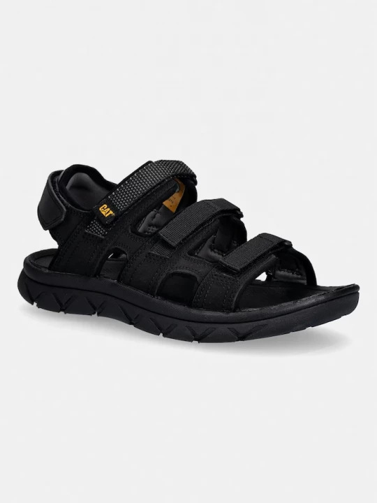 Obrázek produktu CAT Footwear sandály pánské kožené CADENT černá