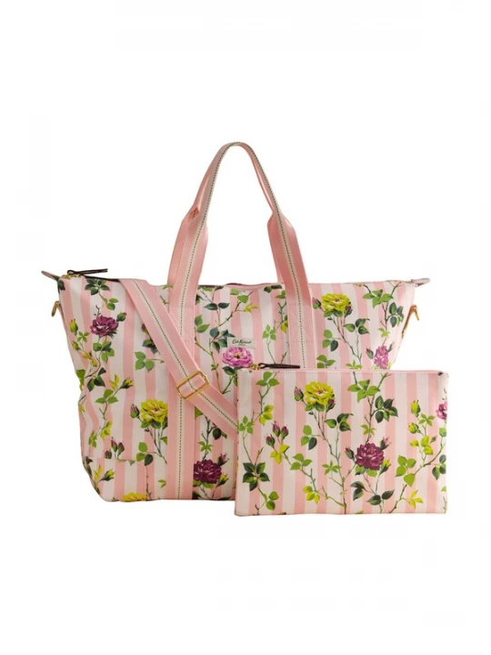 Obrázek produktu Cath Kidston Cestovní taška zelená / fialová / růže / bílá