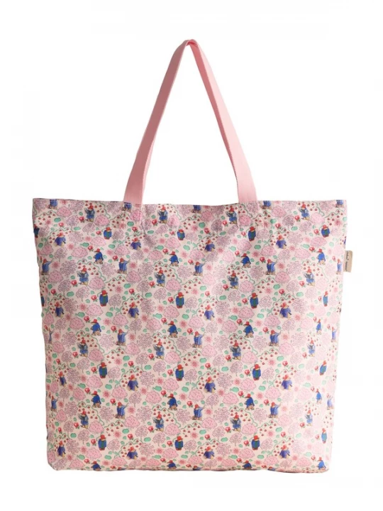 Obrázek produktu Cath Kidston Nákupní taška trávově zelená / fialová / růžová