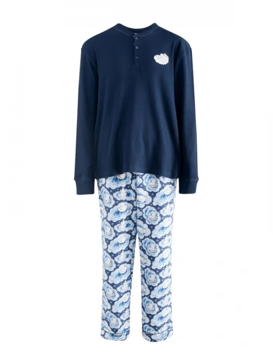 Obrázek produktu Cath Kidston Pyžamo dlouhé béžová / modrá / námořnická modř / bílá