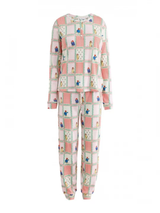 Obrázek produktu Cath Kidston Pyžamo krémová / námořnická modř / světle zelená / jasně červená