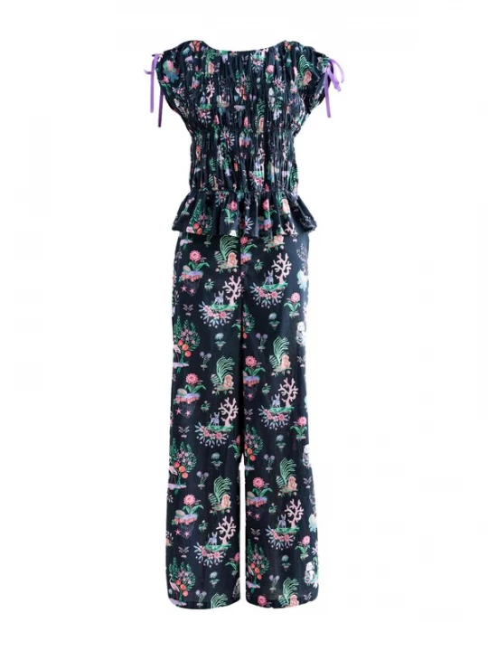 Obrázek produktu Cath Kidston Tričko světlemodrá / zelená / růžová / černá
