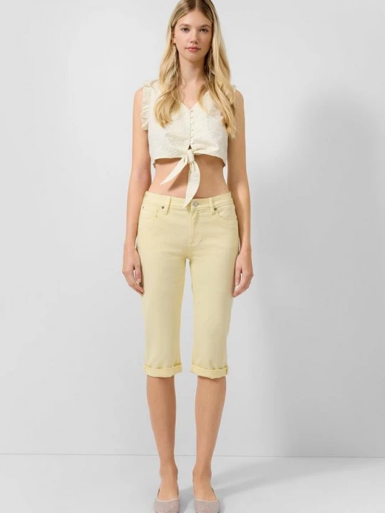 Obrázek produktu Catie: džíny s úzkým střihem Slim Fit / Středně vysoký pas QS žlutá