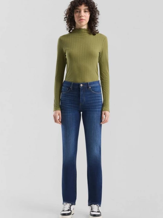 Obrázek produktu Catie jeans / slim fit / high rise / straight leg QS modrá