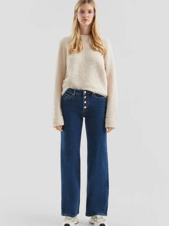Obrázek produktu Catie jeans / Slim Fit / High Rise / Wide Leg QS modrá