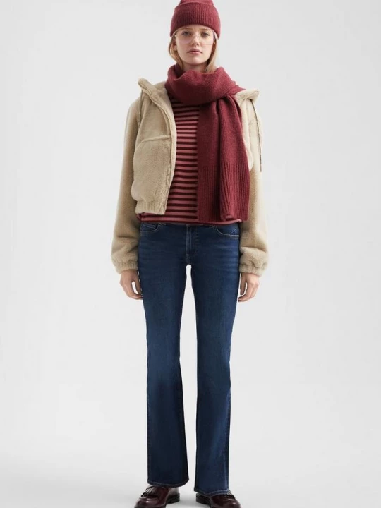 Obrázek produktu Catie jeans / Slim Fit / Mid Rise / Bootcut Leg QS modrá