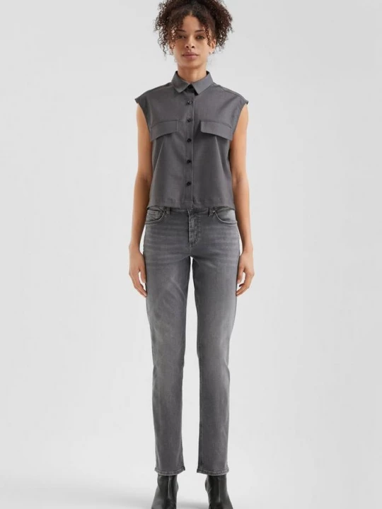 Obrázek produktu Catie jeans / Slim Fit / Mid Rise / Slim Leg / Superstretch QS šedá