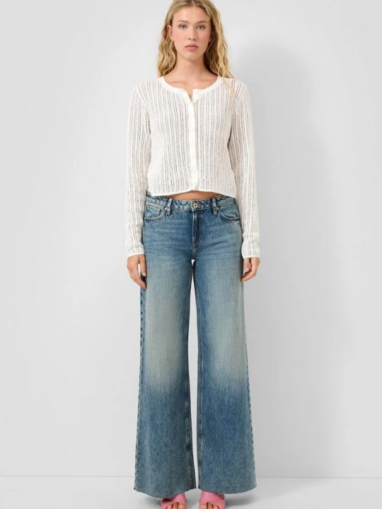 Obrázek produktu Catie jeans / Slim Fit / Mid Rise / Wide Leg QS modrá