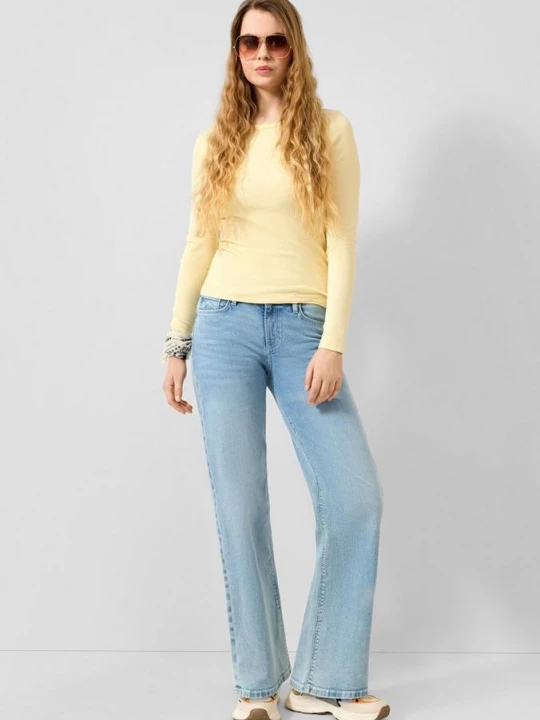 Obrázek produktu Catie jeans / Slim Fit / Mid Rise / Wide Leg / Superstretch QS modrá