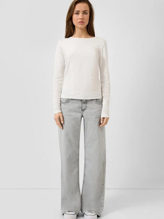 Obrázek produktu Catie jeans / Slim Fit / Mid Rise / Wide Leg / Superstretch QS šedá