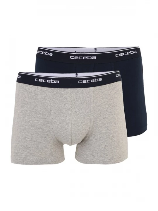 Obrázek produktu CECEBA Boxerky námořnická modř / šedý melír / offwhite