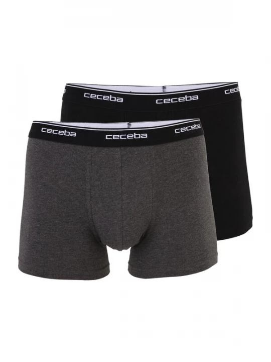 Obrázek produktu CECEBA Boxerky šedý melír / černá / bílá