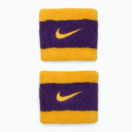 Obrázek produktu Čelenka Nike Swoosh Wristbands university gold / court purple / university gold