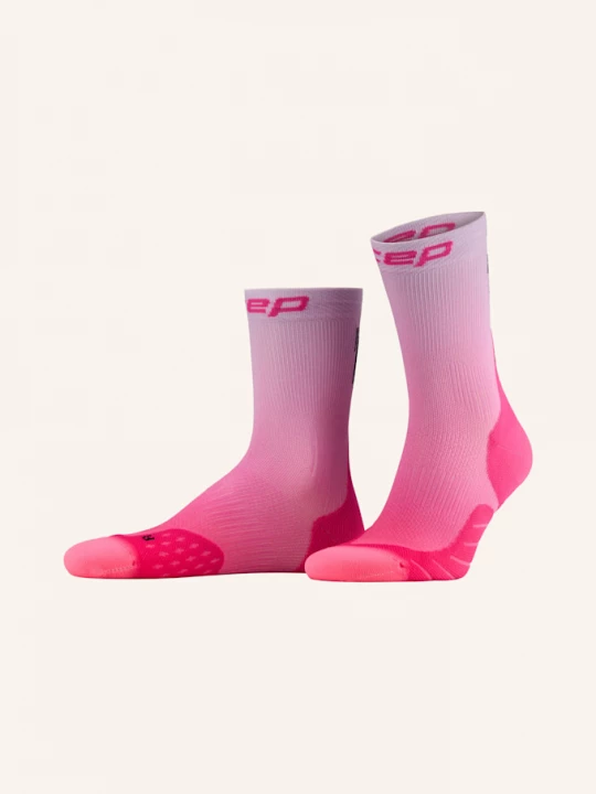 Obrázek produktu Cep Běžecké Ponožky Core Run Edt. Gradient Mid Cut 938 pink/lilac fade