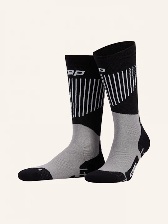 Obrázek produktu Cep Lyžařské Ponožky Ultralight Compression - Tall 3.0 černá / tmavě šedá