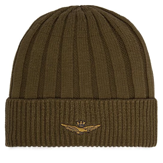 Obrázek produktu Čepice Aeronautica Militare 262CU0098UL00485 Tmavě zelená