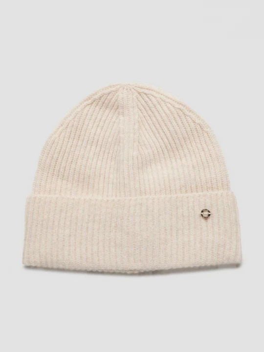 Obrázek produktu Čepice beanie z vlny a kašmíru, s dekorativní dárkovou krabičkou s.Oliver béžová