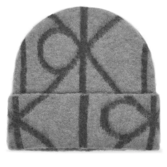 Obrázek produktu Čepice Calvin Klein Emblem Aop Brushed LV04D8071G Šedá