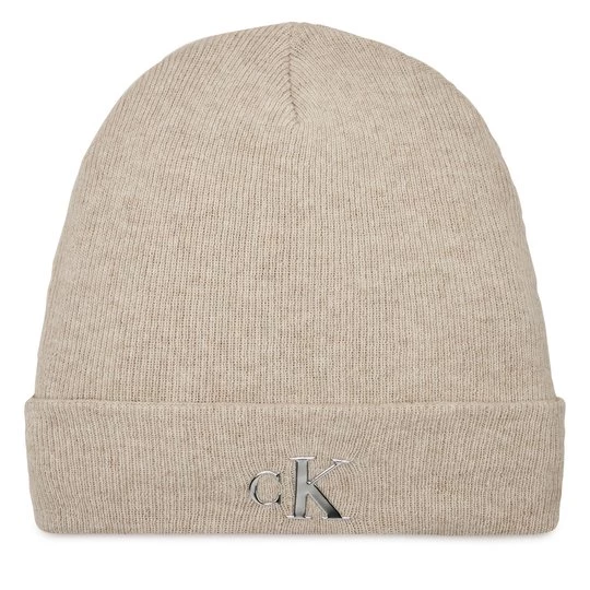 Obrázek produktu Čepice Calvin Klein Jeans Minimal Monogram Beanie K60K611542 Šedá
