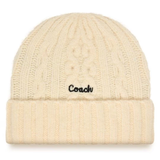 Obrázek produktu Čepice Coach CCL47 Krémová