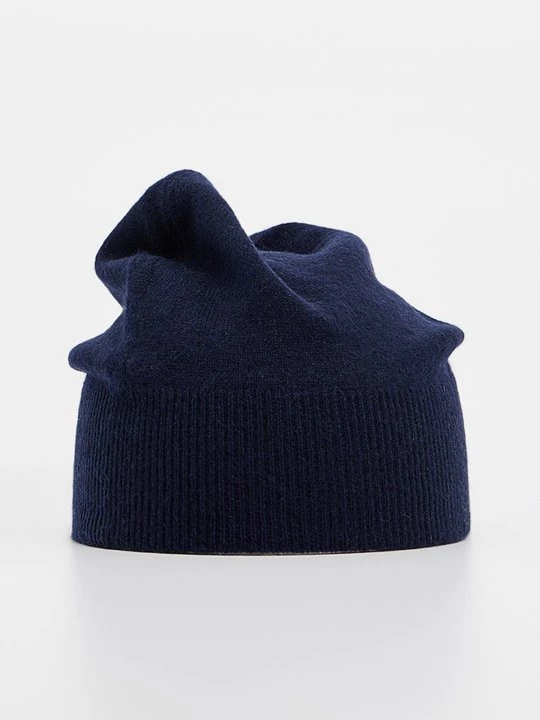 Obrázek produktu Čepice Just Cashmere tmavě modrá