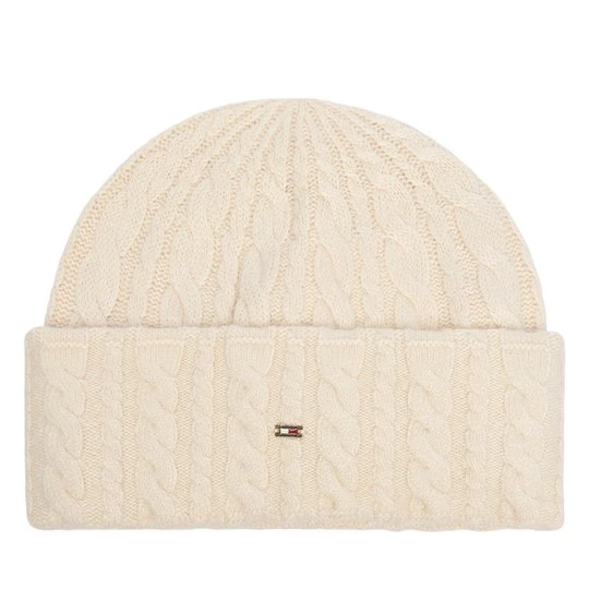 Obrázek produktu Čepice Tommy Hilfiger Enamel Flag AW0AW19111 Krémová