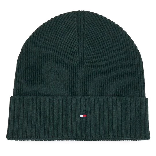 Obrázek produktu Čepice Tommy Hilfiger Flag AM0AM12796 Tmavě zelená