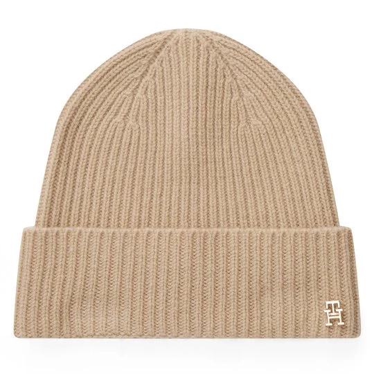 Obrázek produktu Čepice Tommy Hilfiger Th Cashmere AW0AW17772 Béžová
