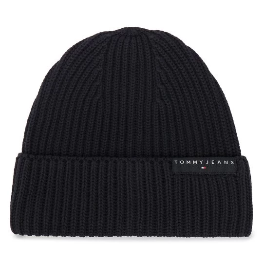 Obrázek produktu Čepice Tommy Jeans Tjm Linear Logo Beanie AM0AM14865 Černá