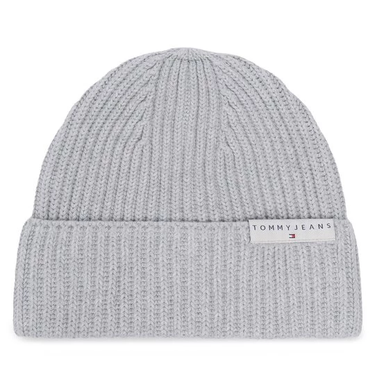 Obrázek produktu Čepice Tommy Jeans Tjm Linear Logo Beanie AM0AM14865 Světle šedá