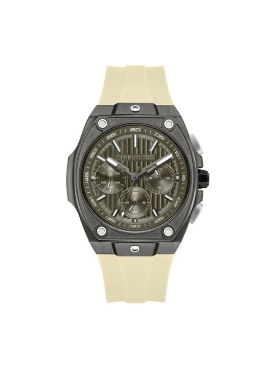 Obrázek produktu CERRUTI 1881 Analogové hodinky 'Chronograph Cavedago' béžová