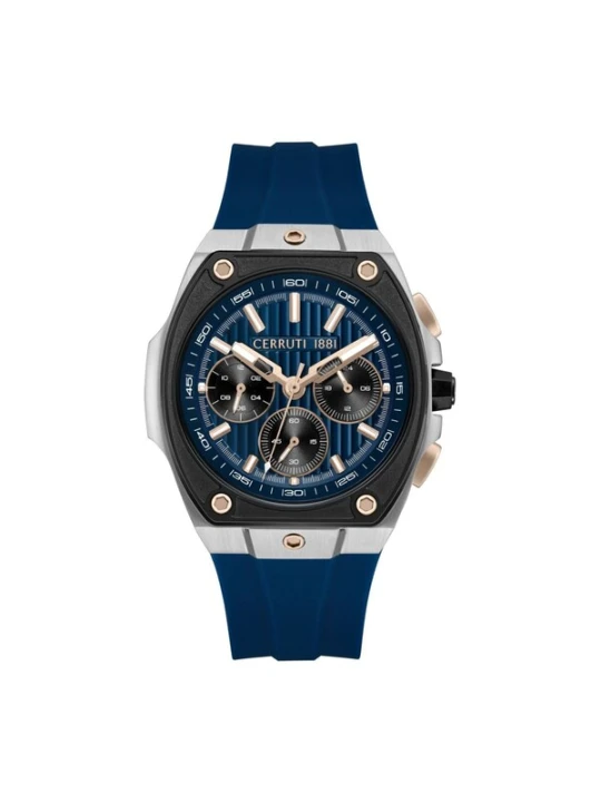 Obrázek produktu CERRUTI 1881 Analogové hodinky 'Chronograph Cavedago' modrá