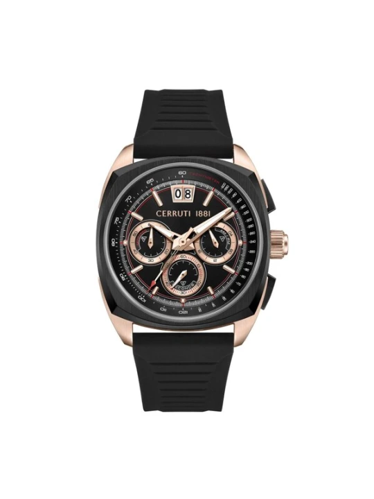 Obrázek produktu CERRUTI 1881 Analogové hodinky 'Chronograph Cuneo' růžově zlatá