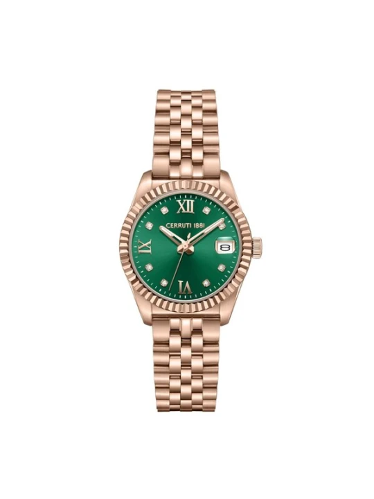 Obrázek produktu CERRUTI 1881 Analogové hodinky 'Date watch Cerruti Watch Baccio' růžově zlatá