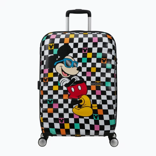 Obrázek produktu Cestovní kufr American Tourister Disney Wavebreaker 64 l mickey check