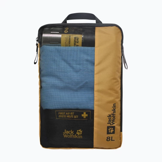 Obrázek produktu Cestovní organizér Jack Wolfskin Compression Cube 8 l salted carmel Modrá