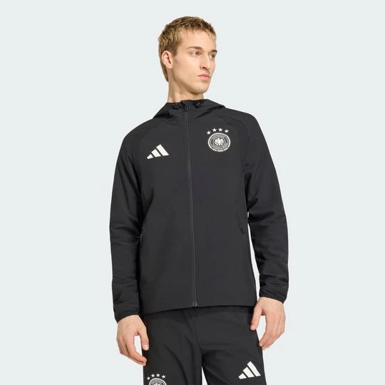 Obrázek produktu Cestovní větrovka Německo Tiro se zapínáním na zip Adidas