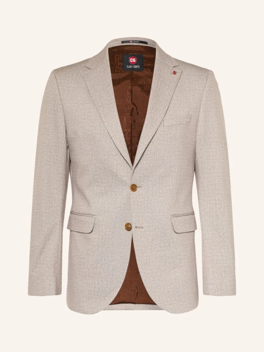 Obrázek produktu Cg - Club Of Gents Oblekové Sako Cg Colvin Slim Fit Z Džerseju 22 beige