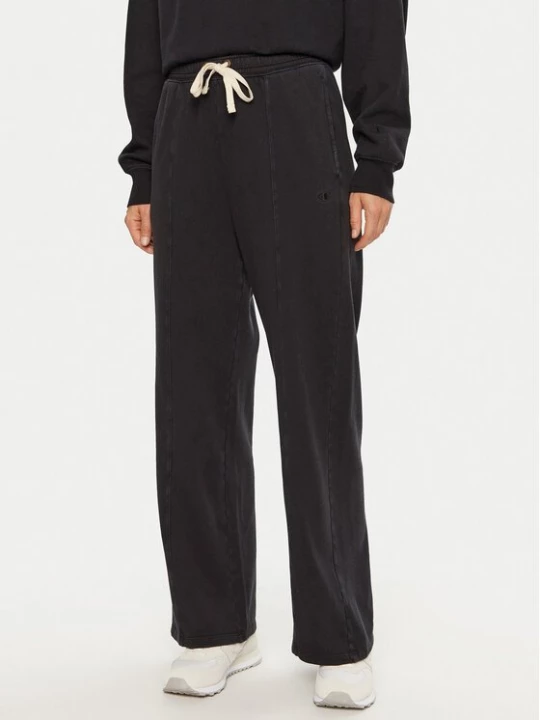 Obrázek produktu Champion Teplákové kalhoty 117638 Černá Wide Leg